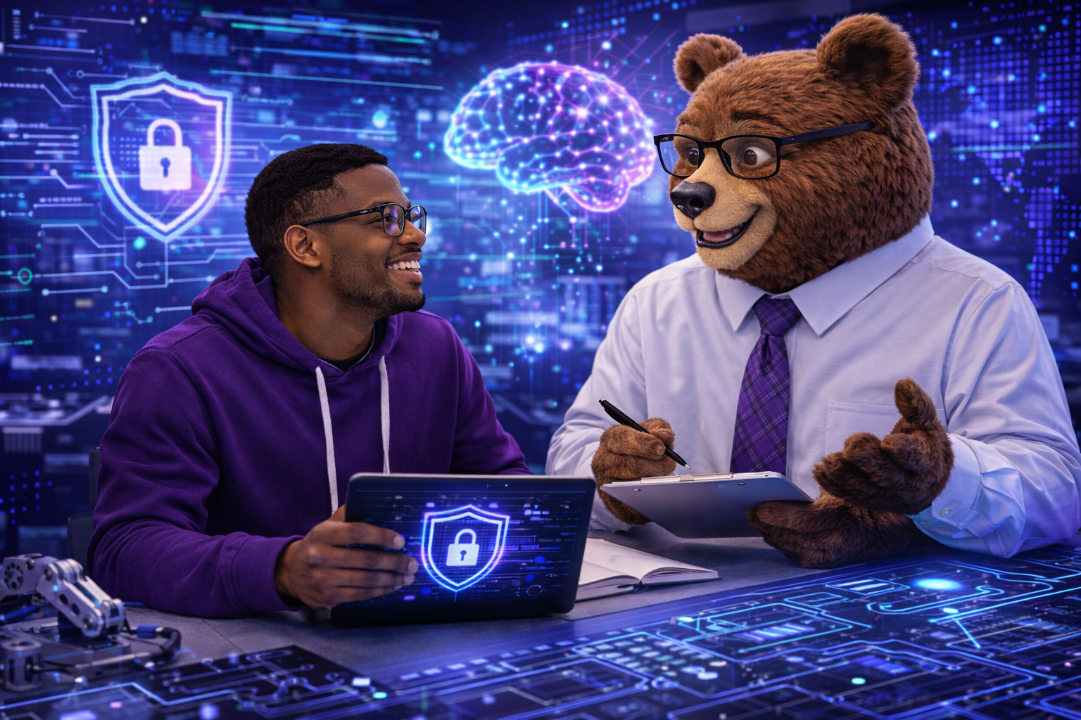 ARISE CyberAI students and learning environment